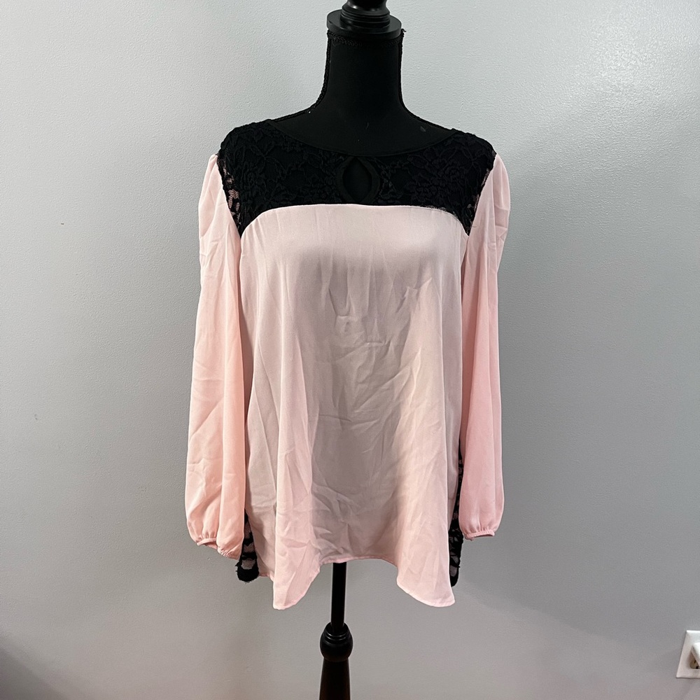 Hug+ Flowy Long Sleeve Shirt